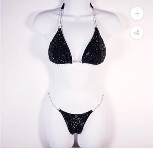 Black competition Bikini Set from Rah Competition